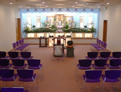 小規模葬・家族葬専用式場の祭壇